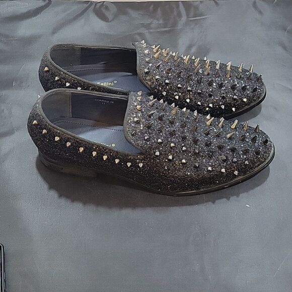 ALBERTO FELLINI MEN'S GLITTER DRESSES HOES SPARKO16 - Picture 12 of 16